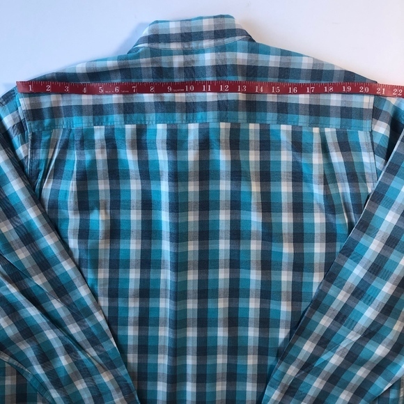 TOMMY Bahama Xtra Large Plaid Long Sleeve Shirt - Picture 6 of 8